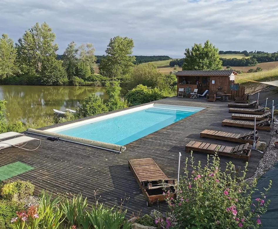 Hameau De Capuran Villa Blaziert Bagian luar foto